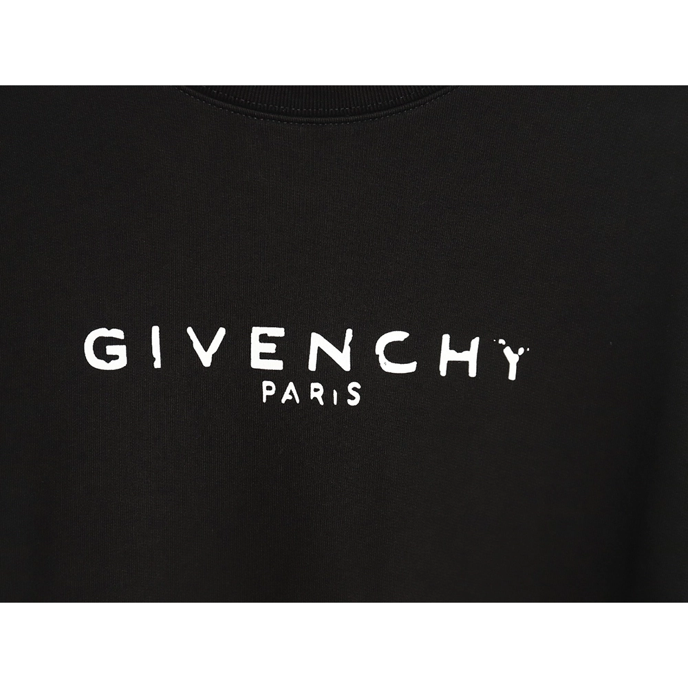 Givenchy Destroyed Letters Crewneck Sweatshirt TSK1 SXL,Cheap Replica Reps Givenchy