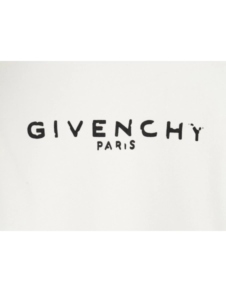 Givenchy Destroyed Letters Crewneck Sweatshirt SXL,Cheap Replica Reps Givenchy