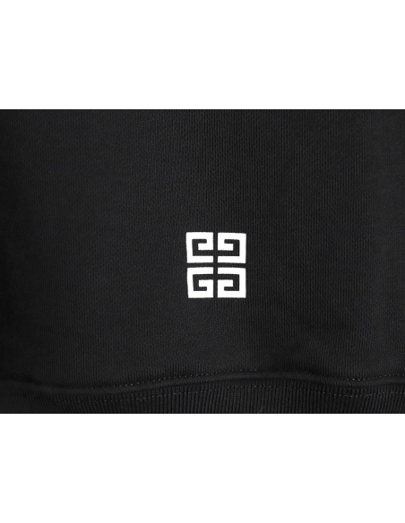 Givenchy Curved English Embroidery Round Neck Sweatshirt,Cheap Replica Reps Givenchy