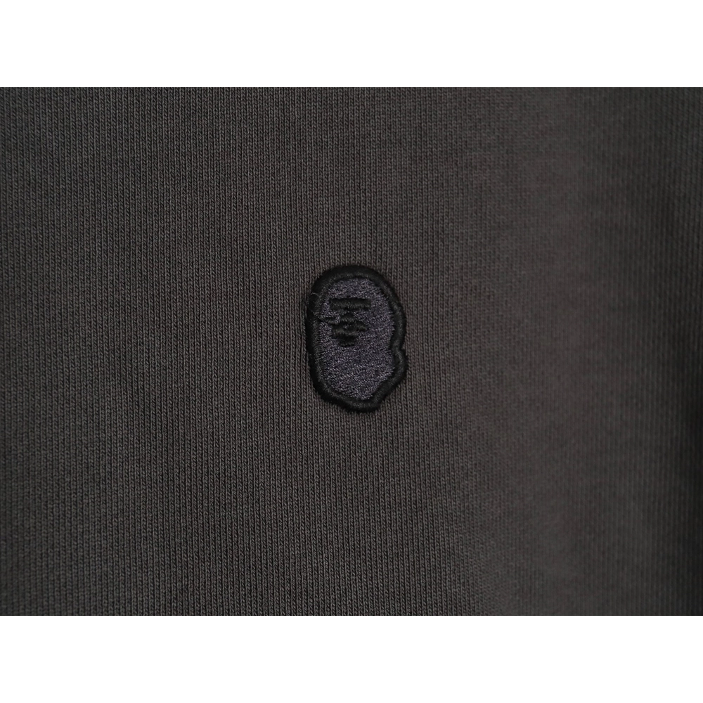 BAPE washed embroidered small logo hoodie TSK1,Cheap Replica Reps Bape