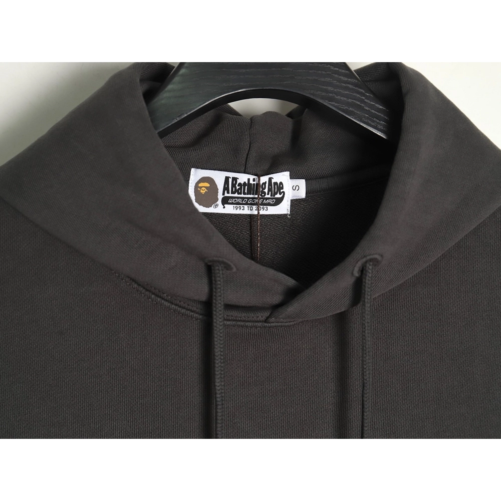 BAPE washed embroidered small logo hoodie TSK1,Cheap Replica Reps Bape