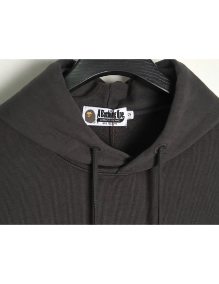 BAPE washed embroidered small logo hoodie TSK1,Cheap Replica Reps Bape