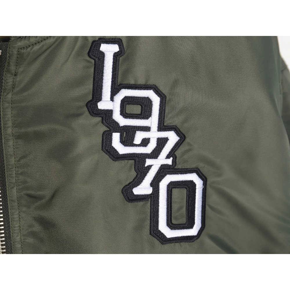 Kenzo Tiger Head Embroidered Flight Jacket,Cheap Replica Reps Kenzo