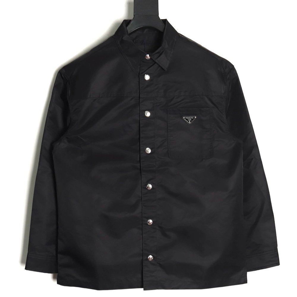 Prada triangle logo nylon jacket TSK1,Cheap Replica Reps Prada