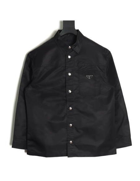 Prada triangle logo nylon jacket TSK1,Cheap Replica Reps Prada
