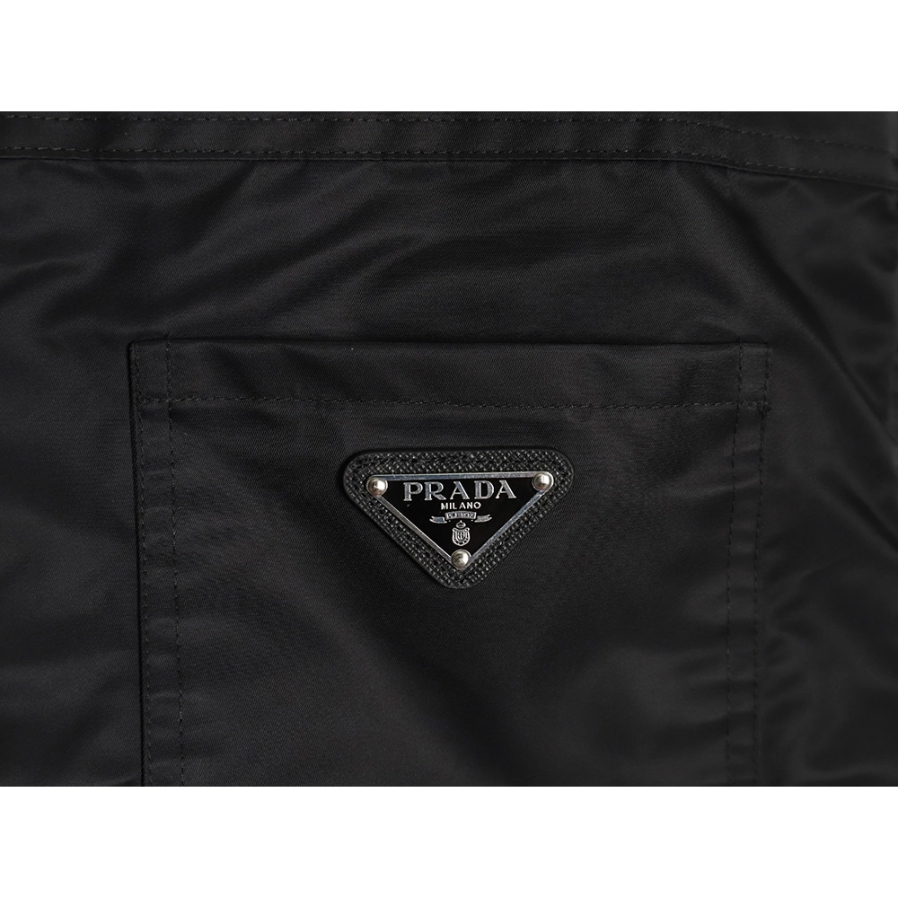 Prada triangle logo nylon jacket TSK1,Cheap Replica Reps Prada