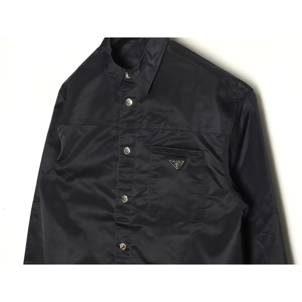 Prada triangle logo nylon jacket TSK1,Cheap Replica Reps Prada