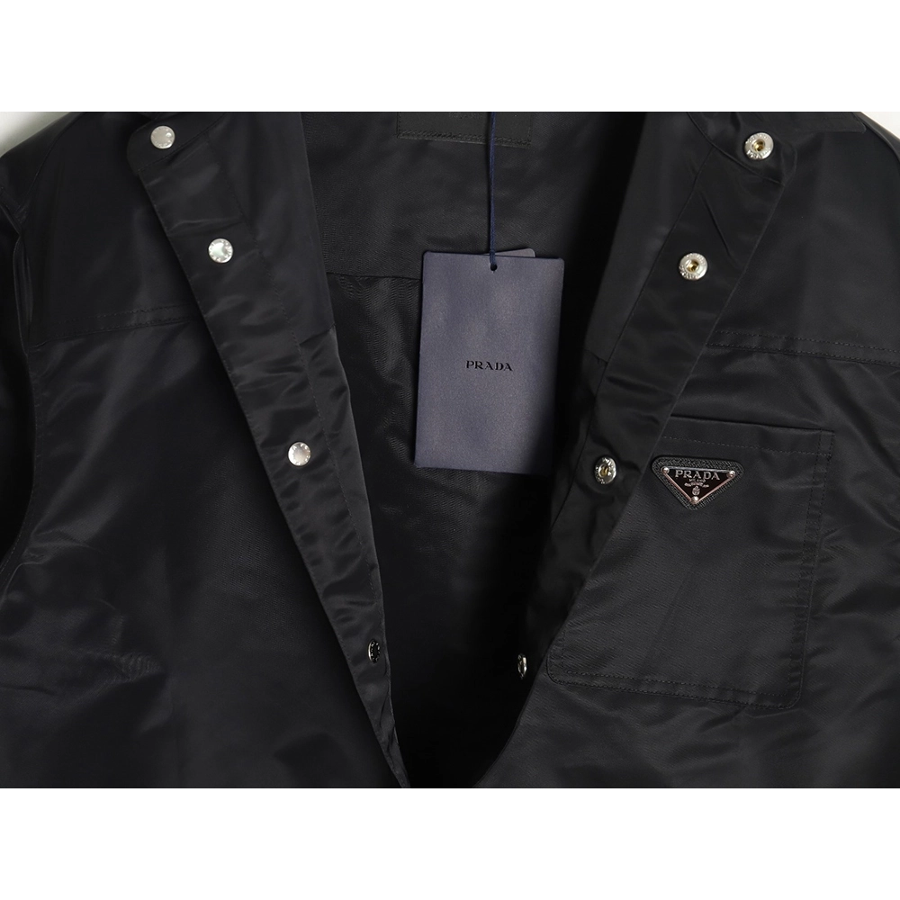 Prada triangle logo nylon jacket TSK1,Cheap Replica Reps Prada