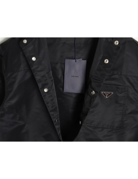 Prada triangle logo nylon jacket TSK1,Cheap Replica Reps Prada
