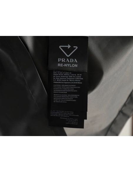 Prada triangle logo nylon jacket,Cheap Replica Reps Prada