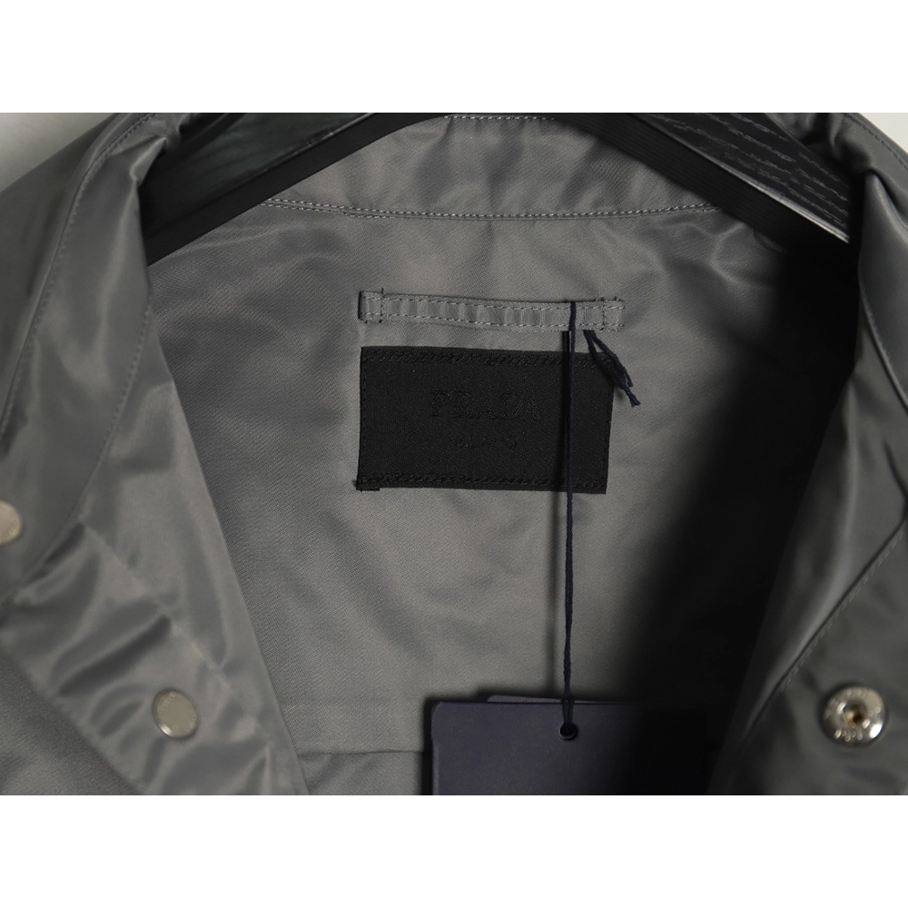 Prada triangle logo nylon jacket,Cheap Replica Reps Prada