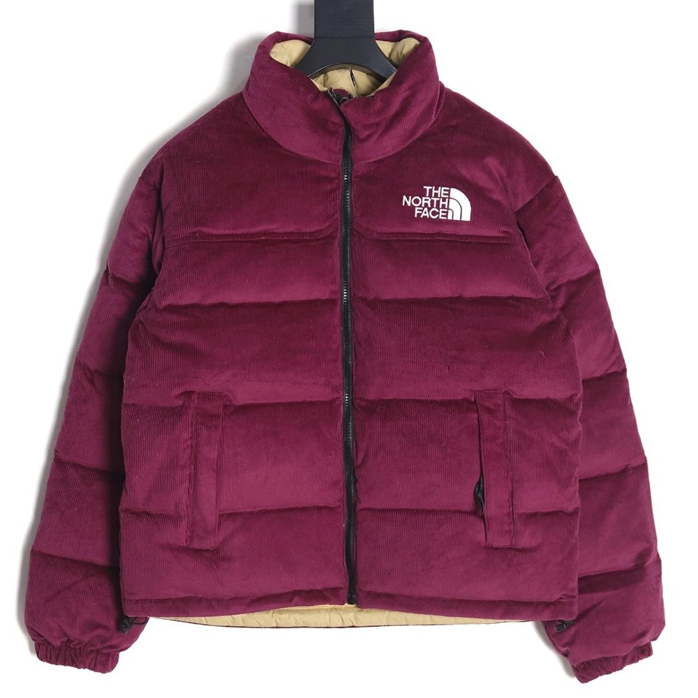 The North Face 92S Corduroy Reversible Down Jacket TSK1,Cheap Replica Reps The North Face