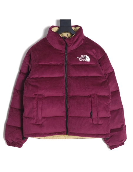The North Face 92S Corduroy Reversible Down Jacket TSK1,Cheap Replica Reps The North Face