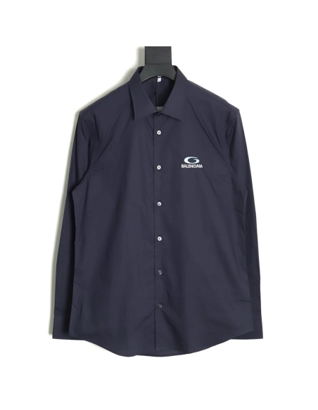 Balenciaga embroidered logo shirt TSK1,Cheap Replica Reps Balenciaga