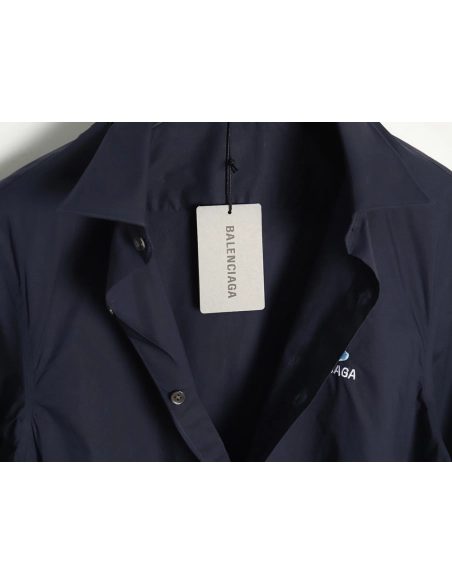 Balenciaga embroidered logo shirt TSK1,Cheap Replica Reps Balenciaga