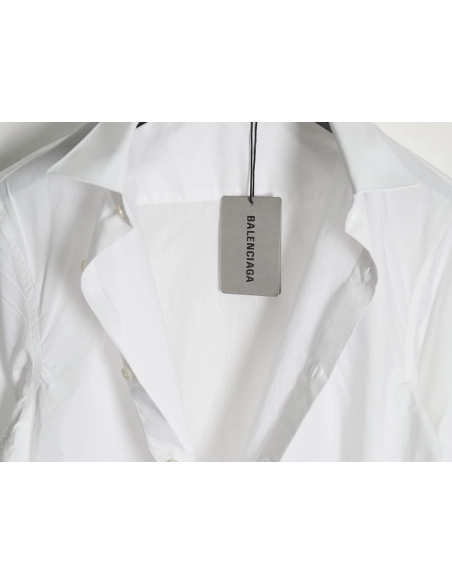 Balenciaga embroidered logo shirt,Cheap Replica Reps Balenciaga