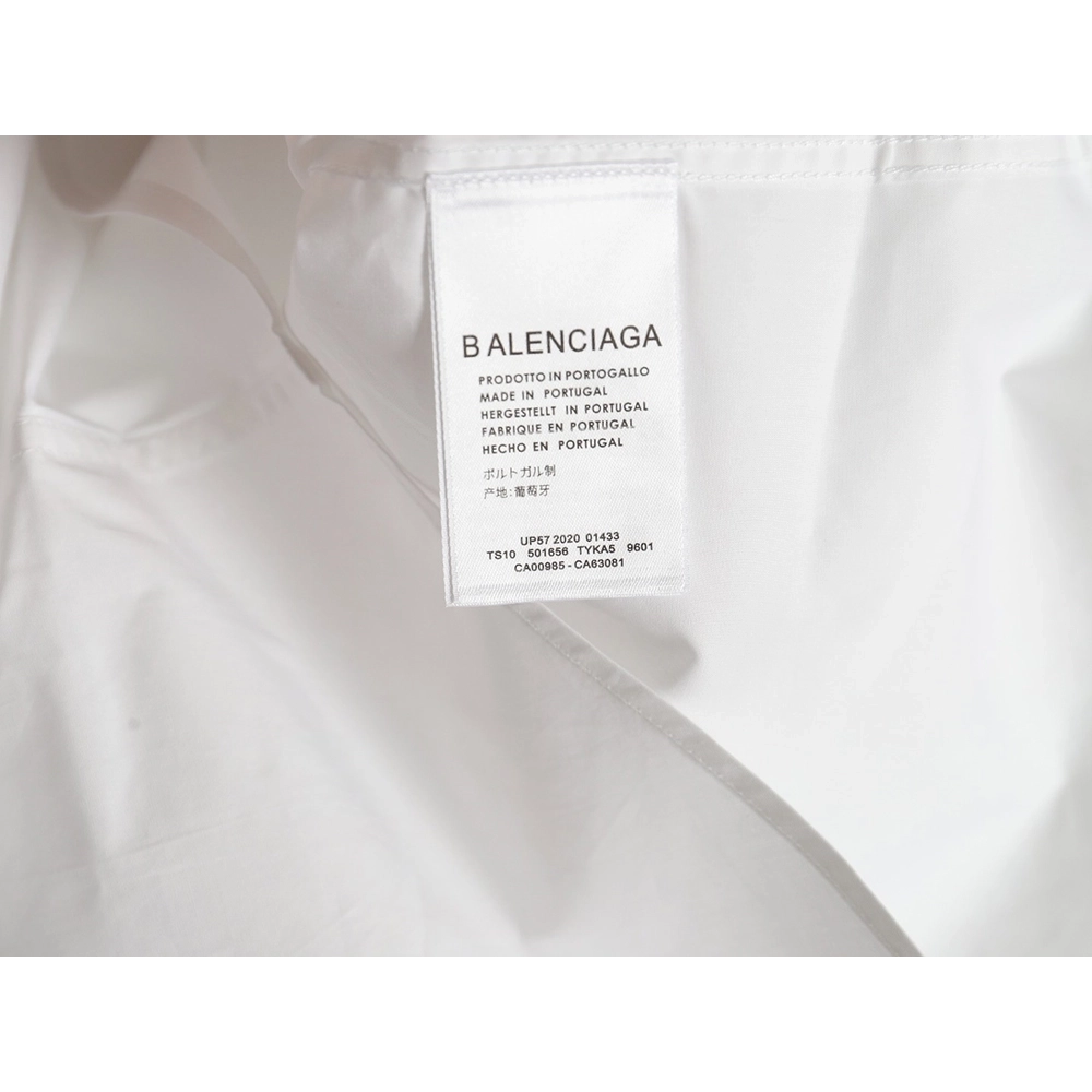 Balenciaga embroidered logo shirt,Cheap Replica Reps Balenciaga