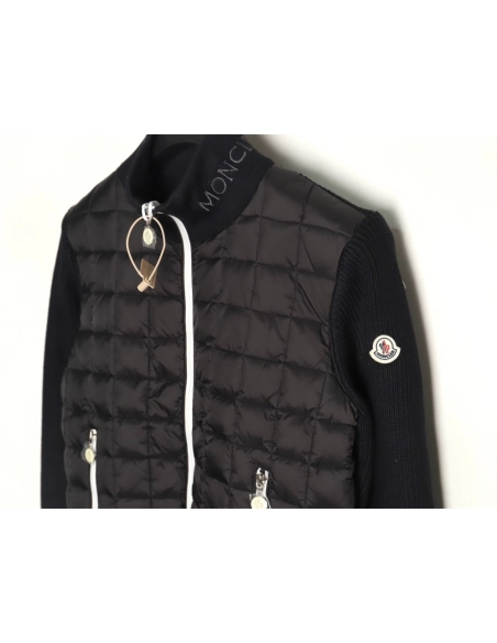 Moncler wool and goose down lightweight down jacket TSK1,Cheap Replica Reps Moncler