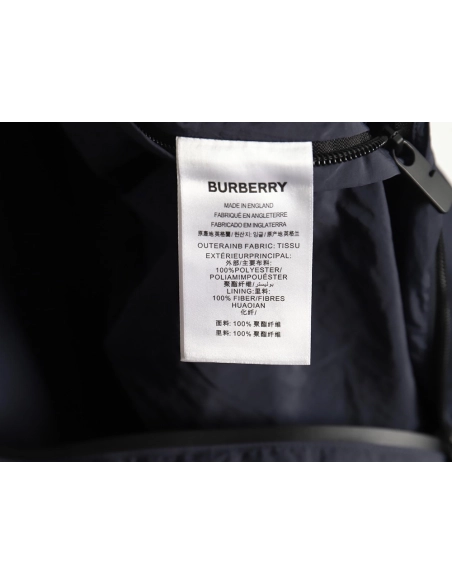 Burberry Warhorse Embroidered Thin Hooded Trench Jacket TSK1,Cheap Replica Reps Burberry
