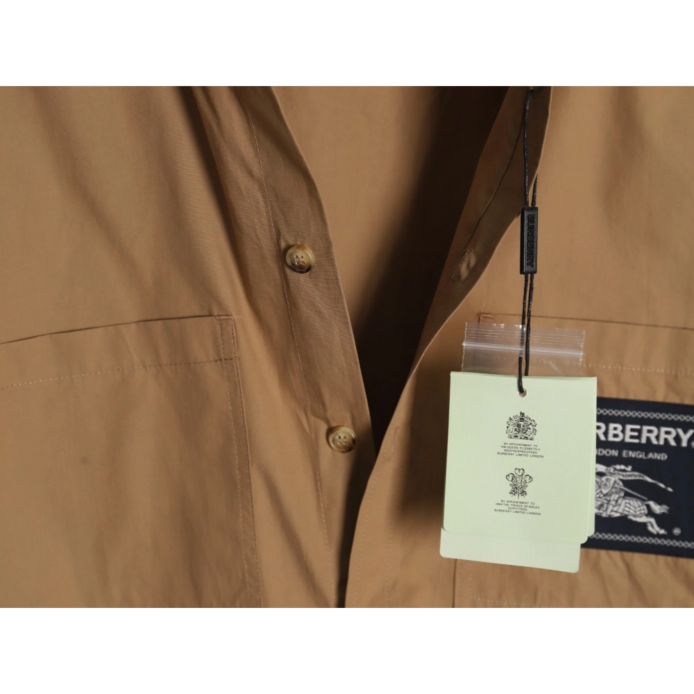 Burberry Warhorse patch long sleeve shirt Tsk1,Cheap Replica Reps Burberry
