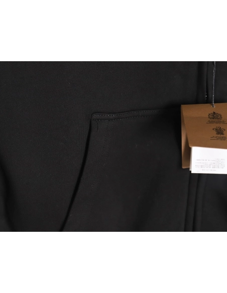 Burberry B Check Hooded ZipUp Hoodie TSK3,Cheap Replica Reps Burberry