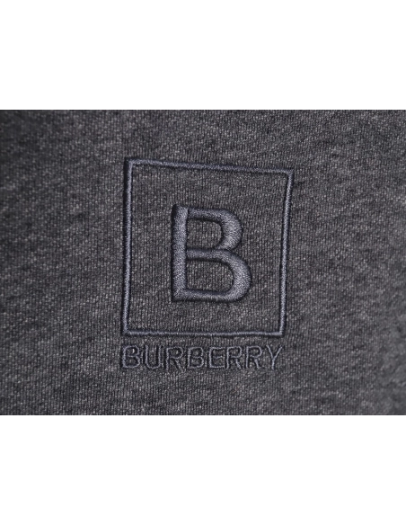Burberry B Check Hooded ZipUp Hoodie TSK1,Cheap Replica Reps Burberry