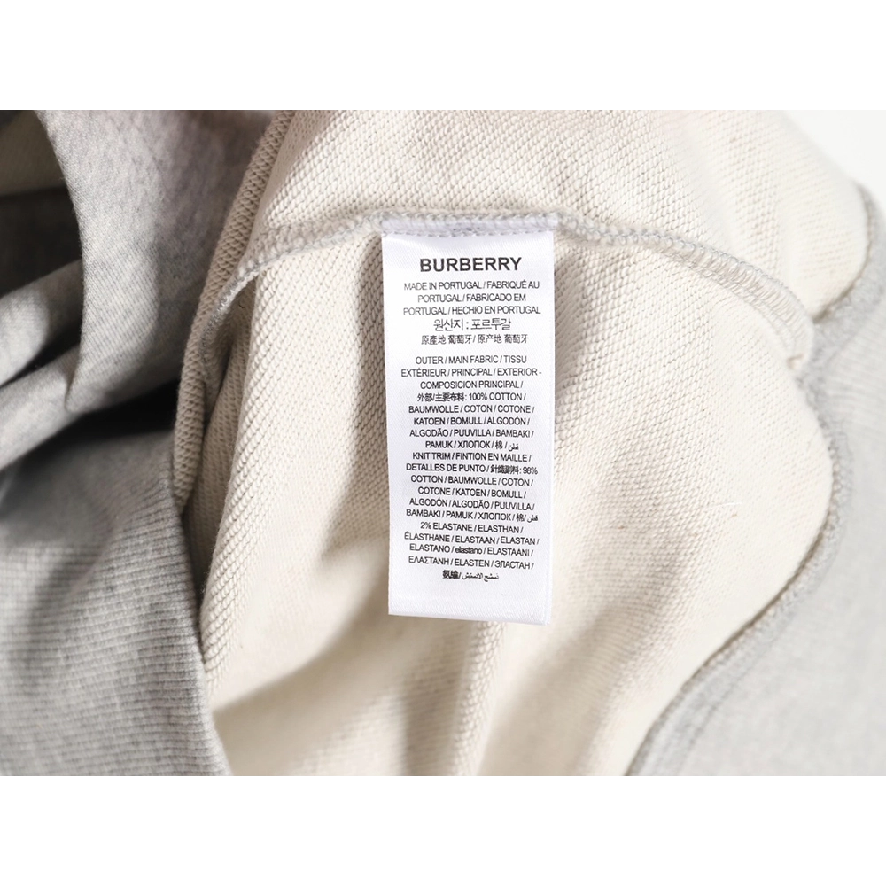 Burberry Checked Hooded Sweatshirt,Cheap Replica Reps Burberry