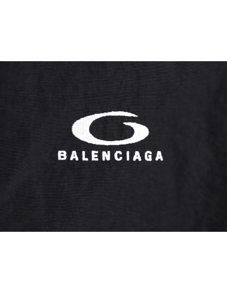 Balenciaga ring embroidered letter logo woven jacket,Cheap Replica Reps Burberry
