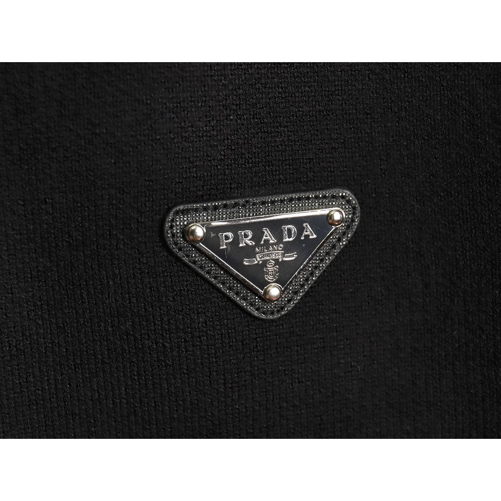Prada triangle logo knitted sweater TSK2,Cheap Replica Reps Prada