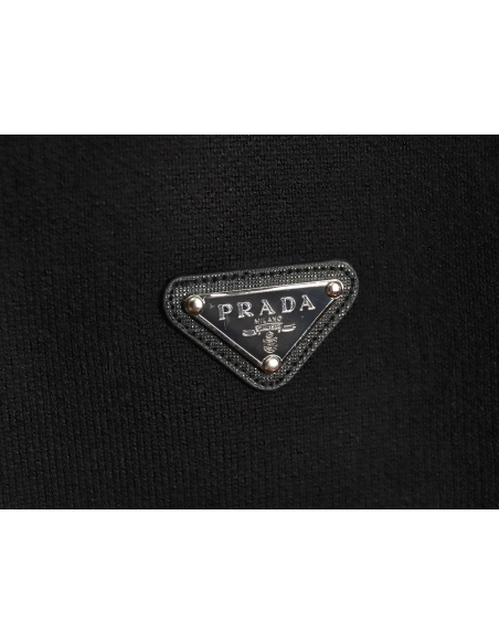 Prada triangle logo knitted sweater TSK2,Cheap Replica Reps Prada