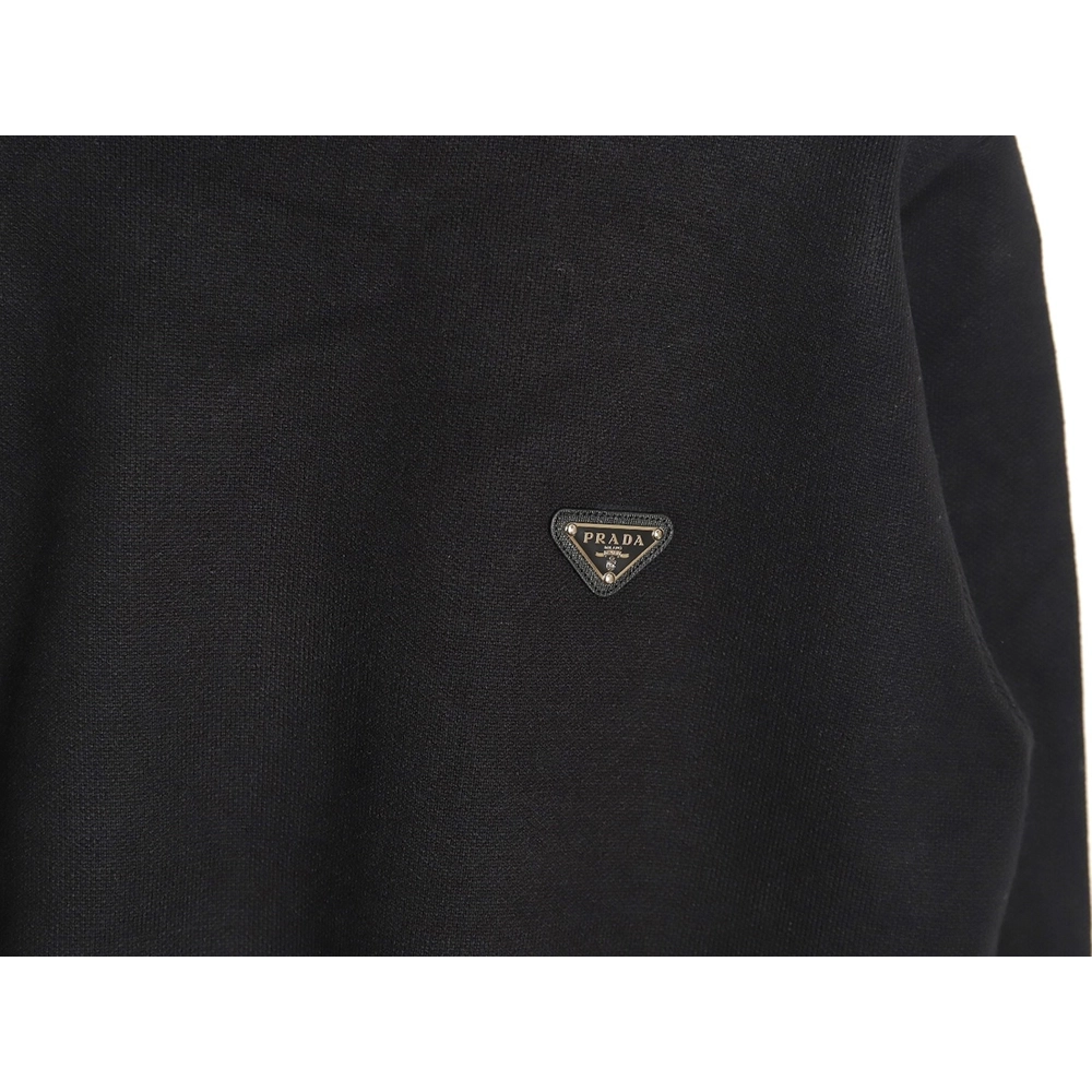 Prada triangle logo knitted sweater TSK2,Cheap Replica Reps Prada