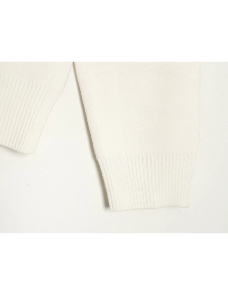 Prada triangle logo knitted sweater,Cheap Replica Reps Prada