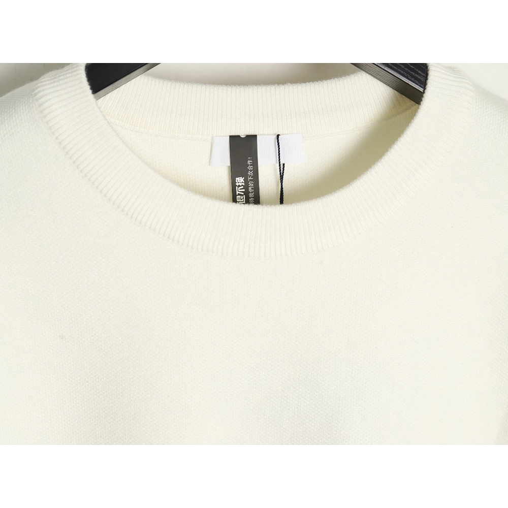 Prada triangle logo knitted sweater,Cheap Replica Reps Prada