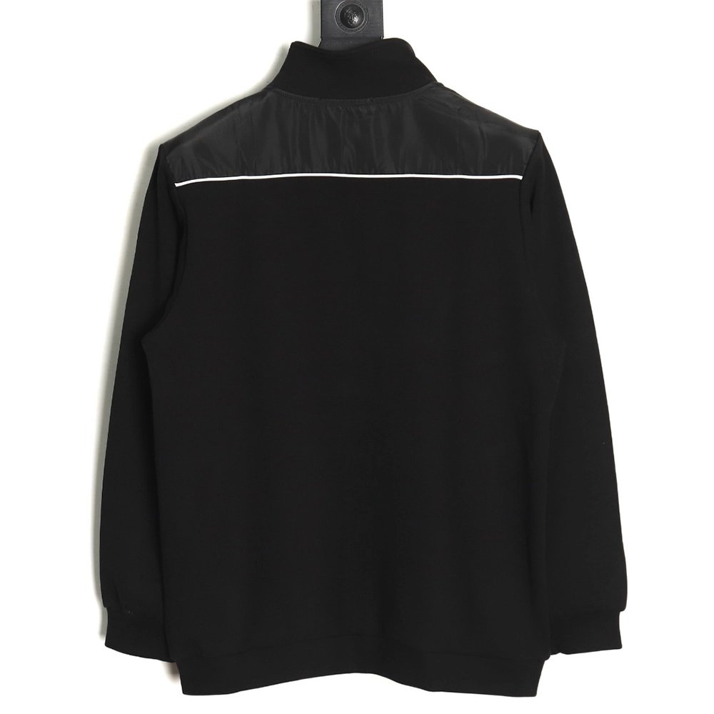 Prada triangle logo patchwork jacket,Cheap Replica Reps Prada