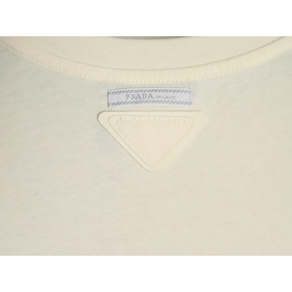 Prada classic logo print long sleeve Tshirt TSK1,Cheap Replica Reps Prada