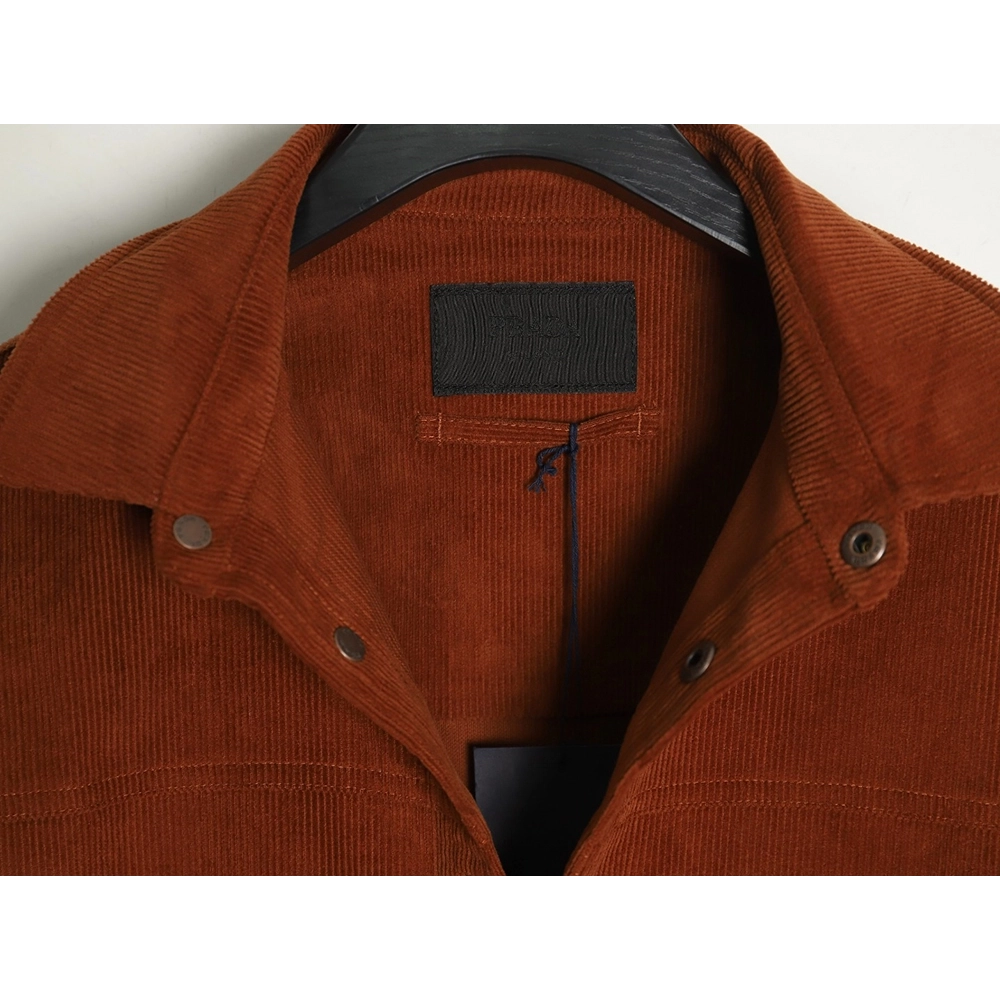 Prada Corduroy Long Sleeve Jacket,Cheap Replica Reps Prada
