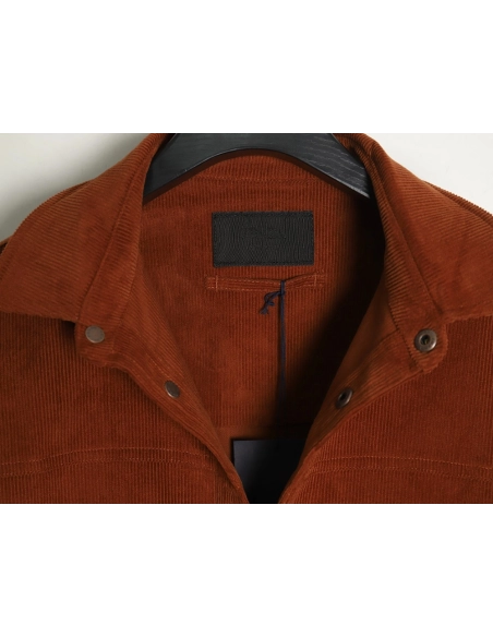 Prada Corduroy Long Sleeve Jacket,Cheap Replica Reps Prada