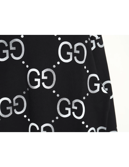 Gucci all over print gradient cotton crew neck sweatshirt TSK1,Cheap Replica Reps Gucci