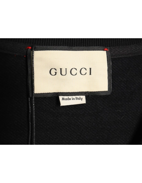 Gucci all over print gradient cotton crew neck sweatshirt TSK1,Cheap Replica Reps Gucci