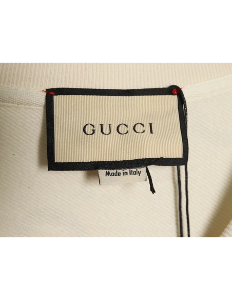 Gucci all over print gradient cotton crew neck sweatshirt,Cheap Replica Reps Gucci