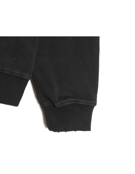 Gucci washed handpainted lettering crew neck sweatshirt,Cheap Replica Reps Gucci