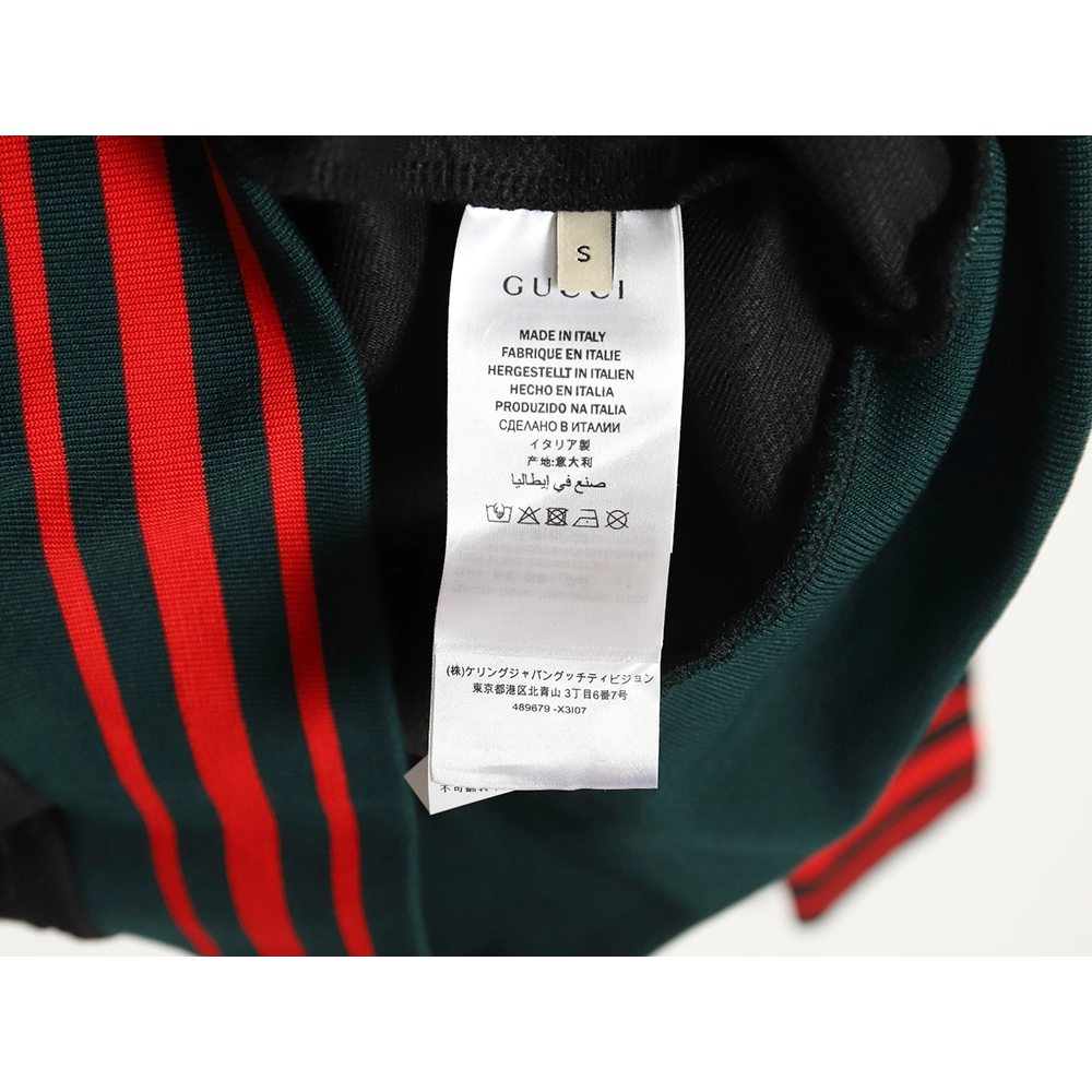 Gucci side webbing all over printed double G jacquard jacket SL,Cheap Replica Reps Gucci