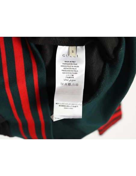 Gucci side webbing all over printed double G jacquard jacket SL,Cheap Replica Reps Gucci