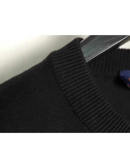 Louis Vuitton jacquard logo thin longsleeved sweater,Cheap Replica Reps Louis Vuitton