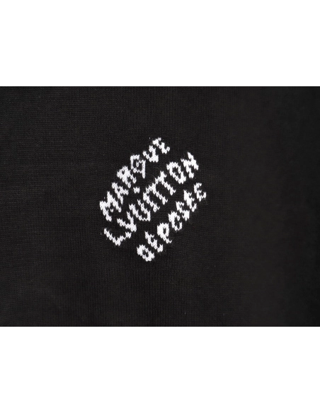 Louis Vuitton jacquard logo thin longsleeved sweater,Cheap Replica Reps Louis Vuitton