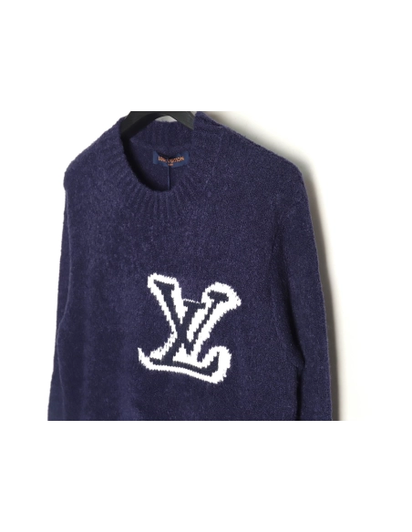Louis vuitton jacquard teddy sweater,Cheap Replica Reps Louis Vuitton