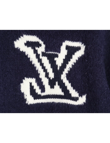Louis vuitton jacquard teddy sweater,Cheap Replica Reps Louis Vuitton