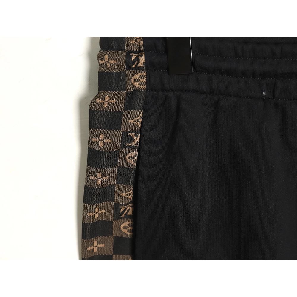 Louis Vuitton checkerboard trousers with side panels SL,Cheap Replica Reps Louis Vuitton