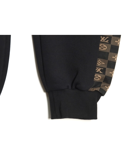 Louis Vuitton checkerboard trousers with side panels SL,Cheap Replica Reps Louis Vuitton