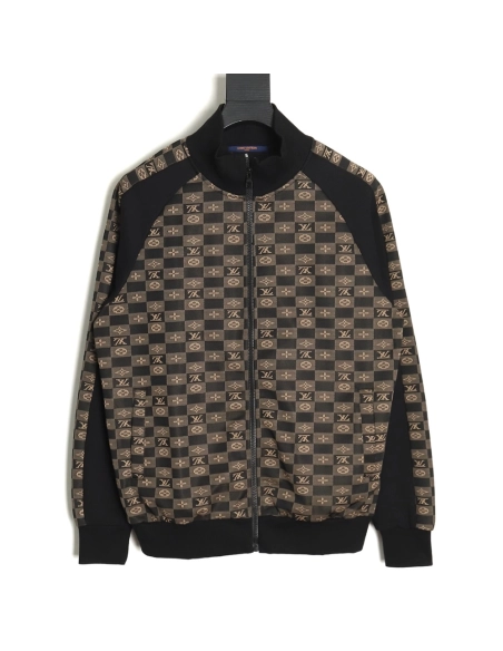 Louis Vuitton checkered jacket SL,Cheap Replica Reps Louis Vuitton